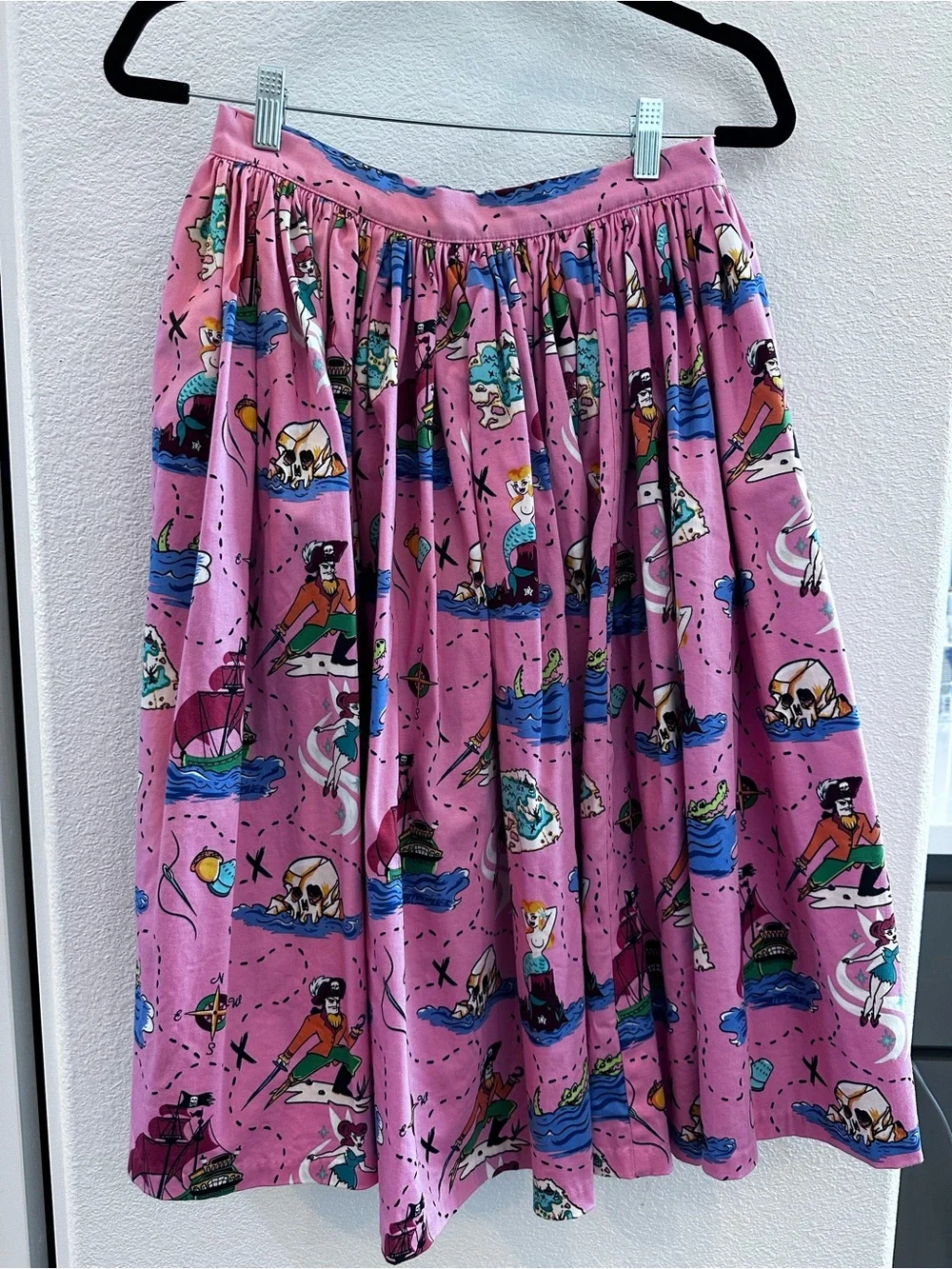 Pinup Couture Pink Neverland Swing skirt size Medium - Picture 1 of 2
